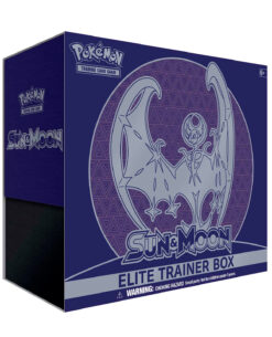 CAJA POKEMON TRADING CARD GAME SUN AND MOON ELITE TRAINER LUNALA