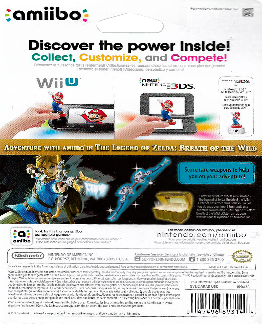 AMIIBO THE LEGEND OF ZELDA BREATH OF THE WILD LINK ARQUERO - Image 3