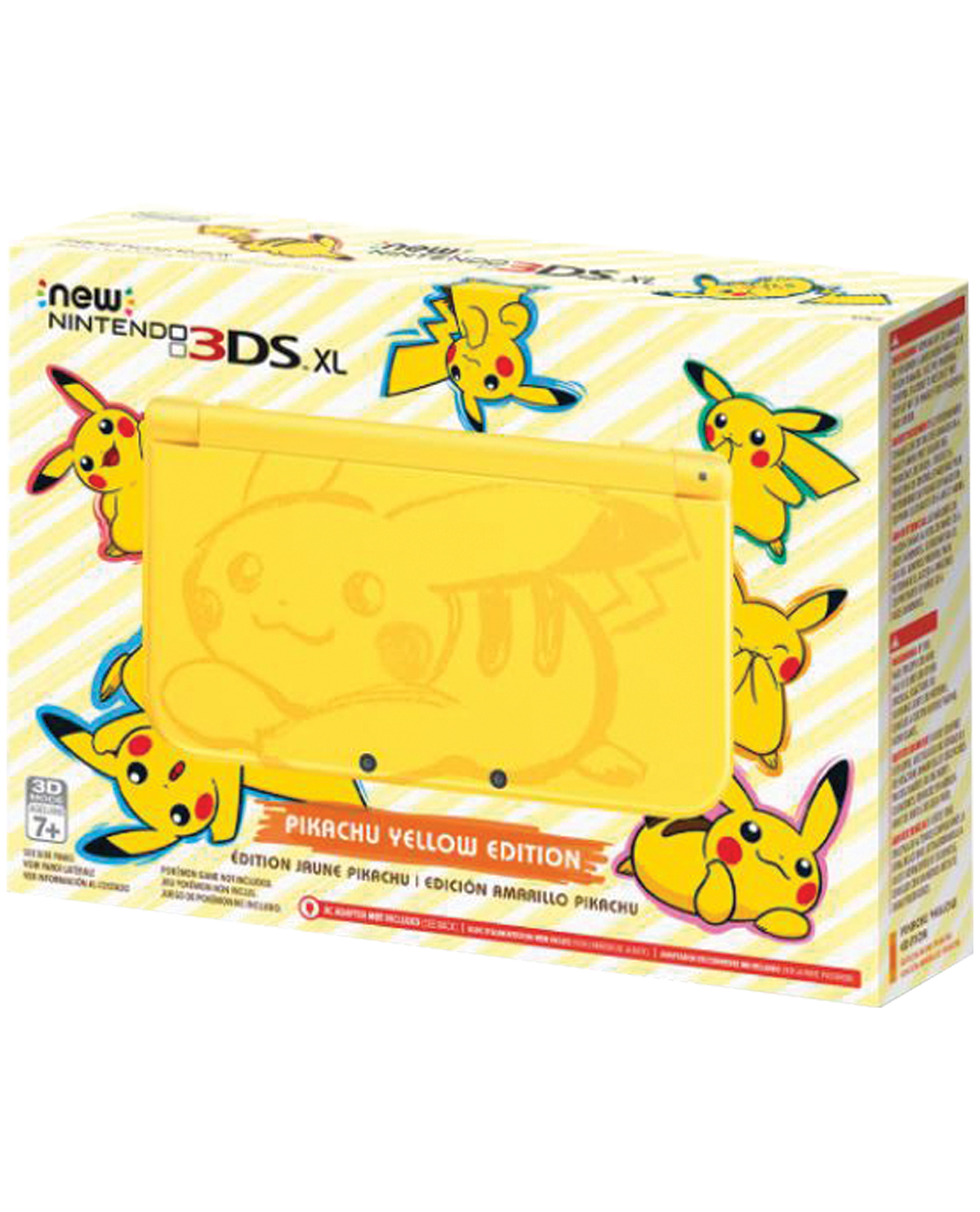 CONSOLA NEW NINTENDO 3DS XL PIKACHU YELLOW EDICION LIMITADA