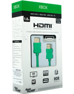 CABLE HDMI 2.0 GP VERDE 1.8 METROS