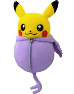 PELUCHE POKEMON PIKACHU EN SLEEPING BAG DE ESPEON 26 CM