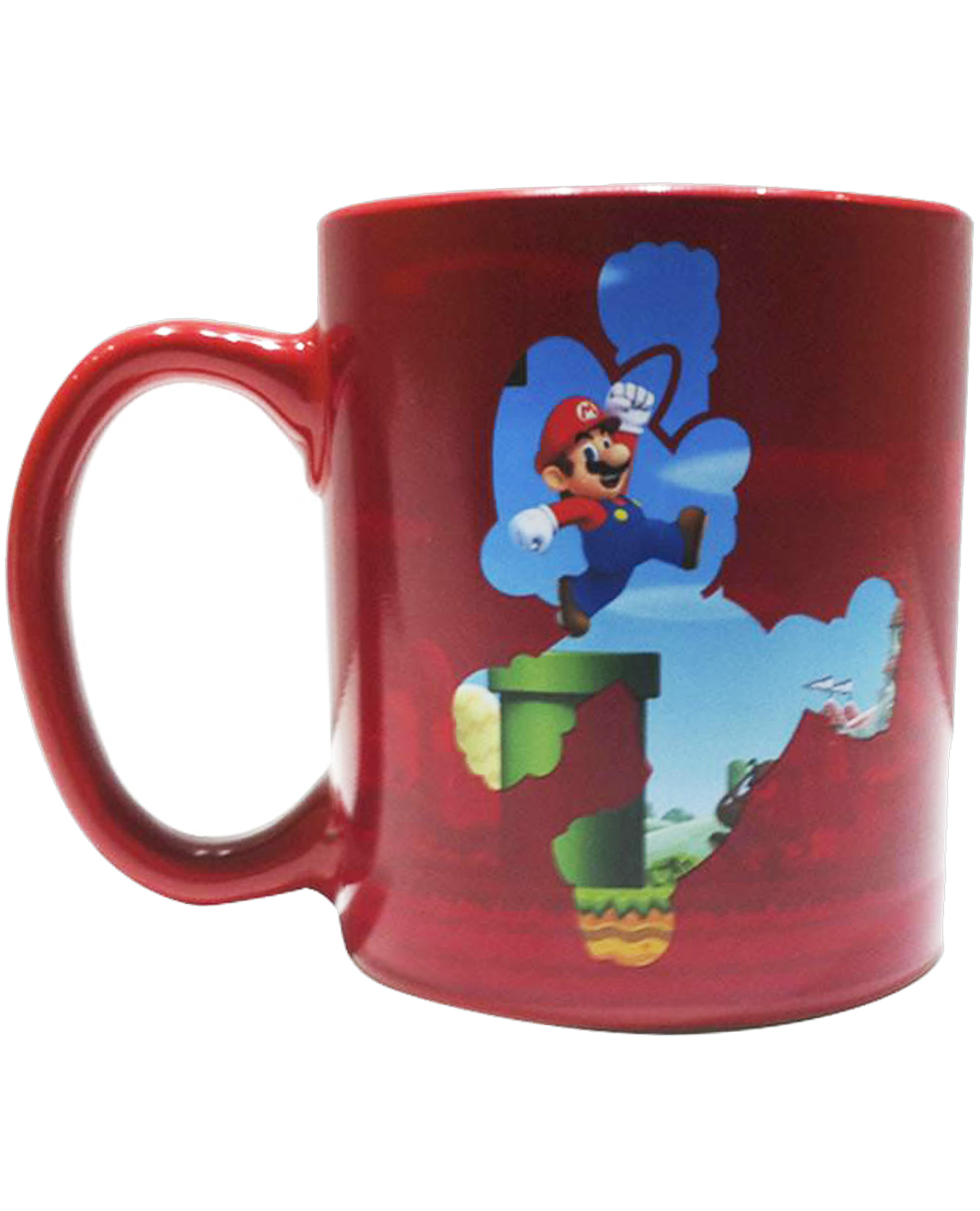 TAZA DE CERAMICA SENSIBLE AL CALOR SUPER MARIO