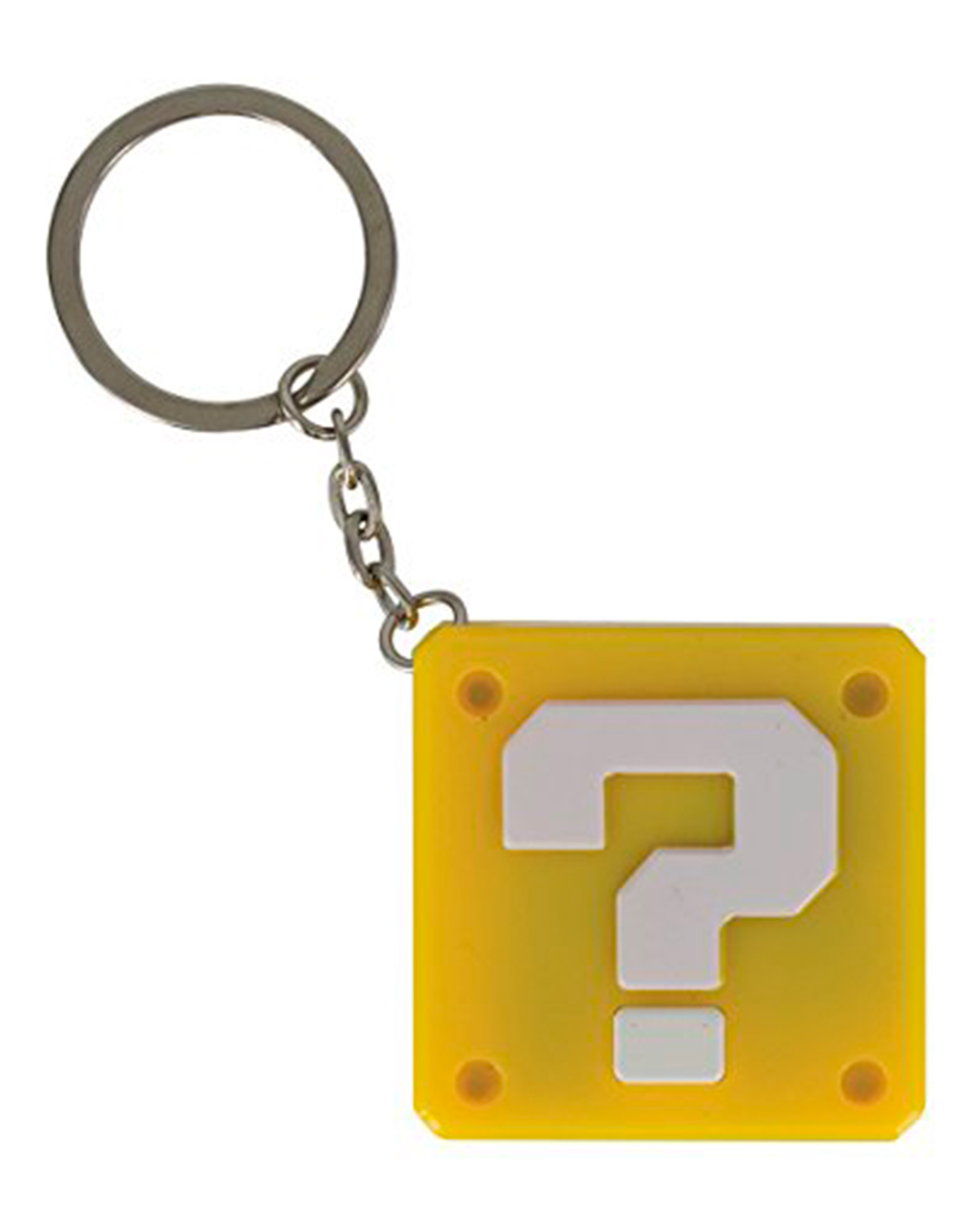LLAVERO LUMINOSO SUPER MARIO BROS QUESTION BLOCK KEYRING