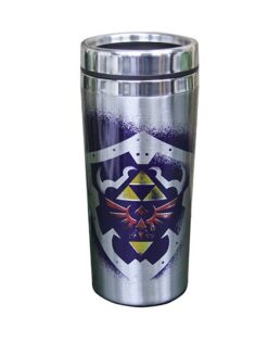 TERMO METALICO THE LEGEND OF ZELDA ESCUDO HYLIANO