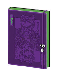 LIBRETA DC COMICS JOKER MORADA