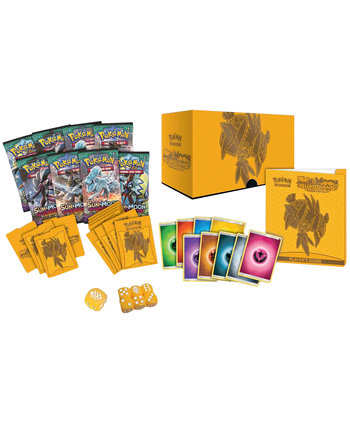 CAJA POKEMON TRADING CARD GAME SUN AND MOON GUARDIANS RISING ELITE TRAINER - Image 2