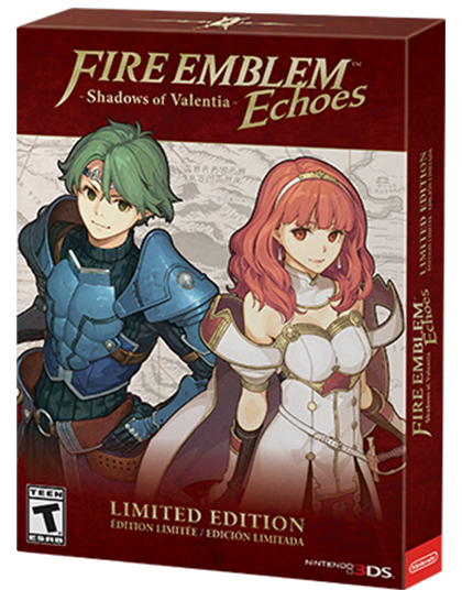 FIRE EMBLEM ECHOES SHADOWS OF VALENTIA LIMITED EDITION