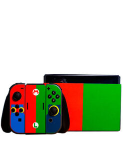 SKIN NINTENDO SWITCH MARIO AND LUIGI