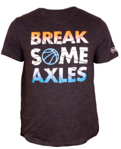 PLAYERA ROCKET LEAGUE BREAK SOME AXLES NEGRA GRANDE