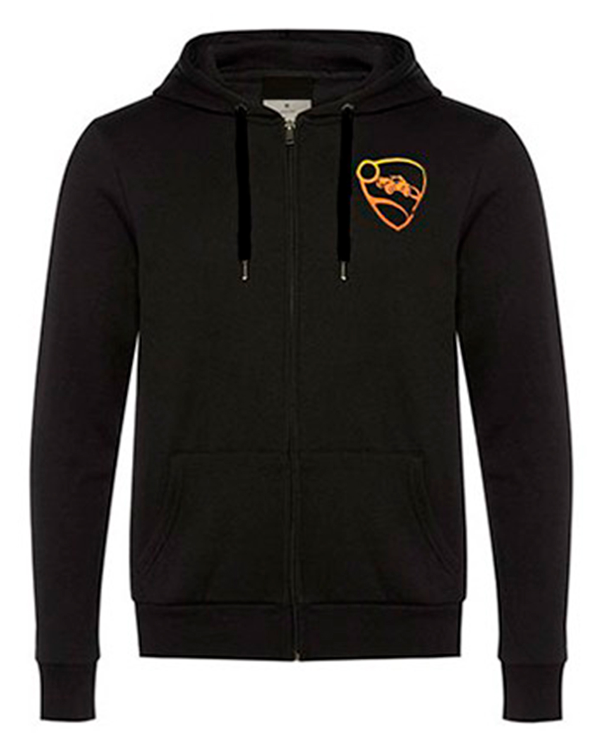 SUDADERA ROCKET LEAGUE LOGO NARANJA NEGRA MEDIANA