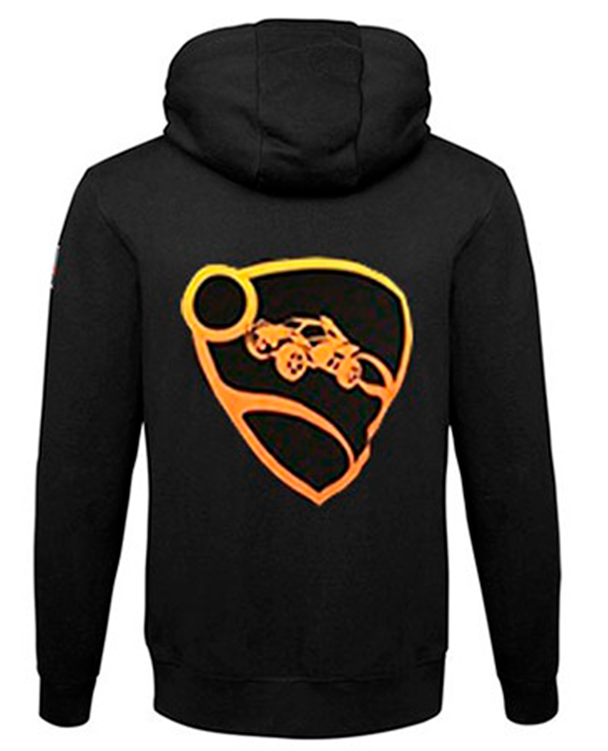 SUDADERA ROCKET LEAGUE LOGO NARANJA NEGRA MEDIANA - Image 2