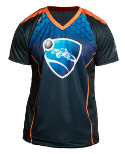 PLAYERA ROCKET LEAGUE LOGO MULTICOLOR 2XGRANDE