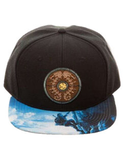 GORRA SNAPBACK THE LEGEND OF ZELDA BREATH OF THE WILD ESCUDO NEGRA