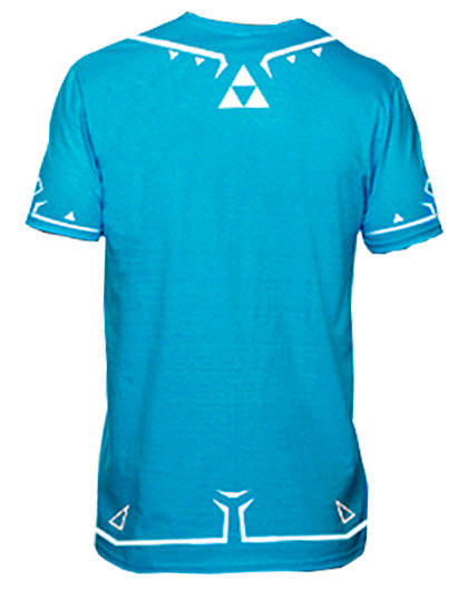 PLAYERA ZELDA BREATH OF THE WILD AZUL CHICA - Image 2