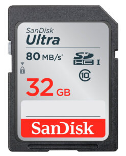 MEMORIA MICRO SD SANDISK ULTRA SDHC 32GB CON ADAPTADOR