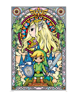 MAXI POSTERS THE LEGEND OF ZELDA STAINED GLASS