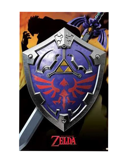 MAXI POSTERS THE LEGEND OF ZELDA HYLIAN SHIELD