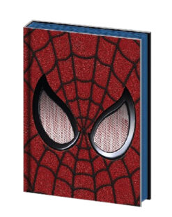 LIBRETA SPIDERMAN MASCARA ROJA
