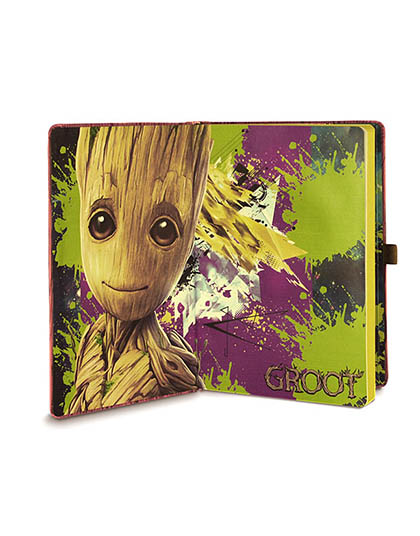 LIBRETA GUARDIANES DE LA GALAXIA BEBE GROOT CAFE - Image 2