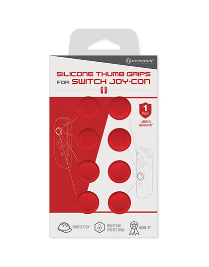 PROTECTOR DE BOTONES HYPERKIN PARA NINTENDO SWITCH ROJO - Image 2