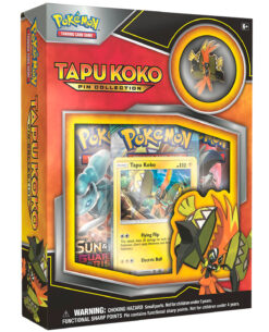 CAJA POKEMON TRADING CARD GAME TAPU KOKO PIC COLLECTION