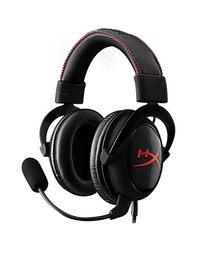 HEADSET PC HYPERX CLOUD CORE NEGRO Y ROJO
