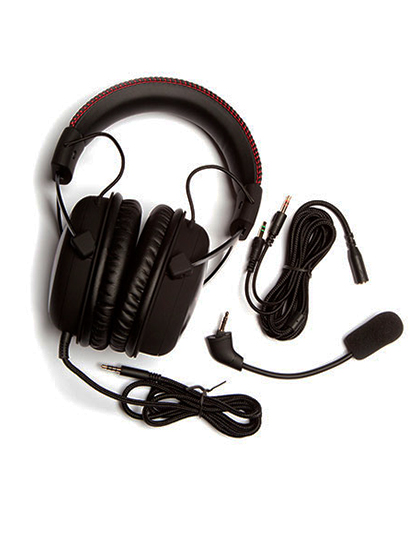 HEADSET PC HYPERX CLOUD CORE NEGRO Y ROJO - Image 3