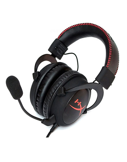 HEADSET PC HYPERX CLOUD CORE NEGRO Y ROJO - Image 4