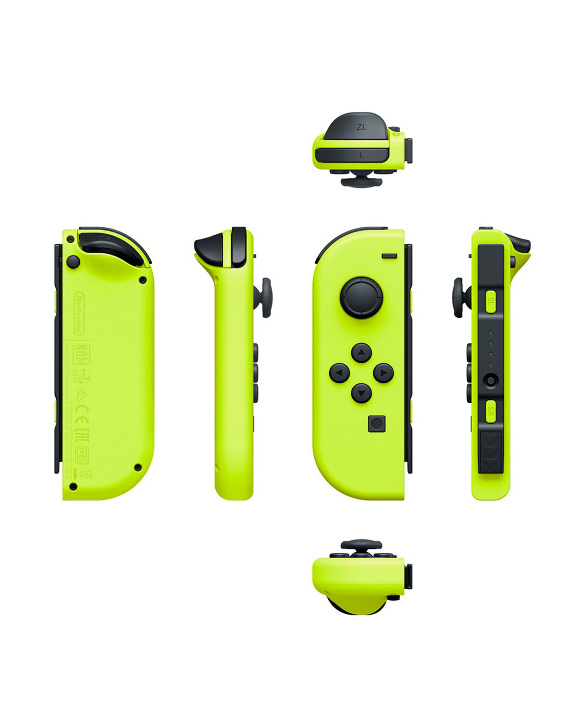 CONTROLES JOY CON L R AMARILLO NEON - Image 3