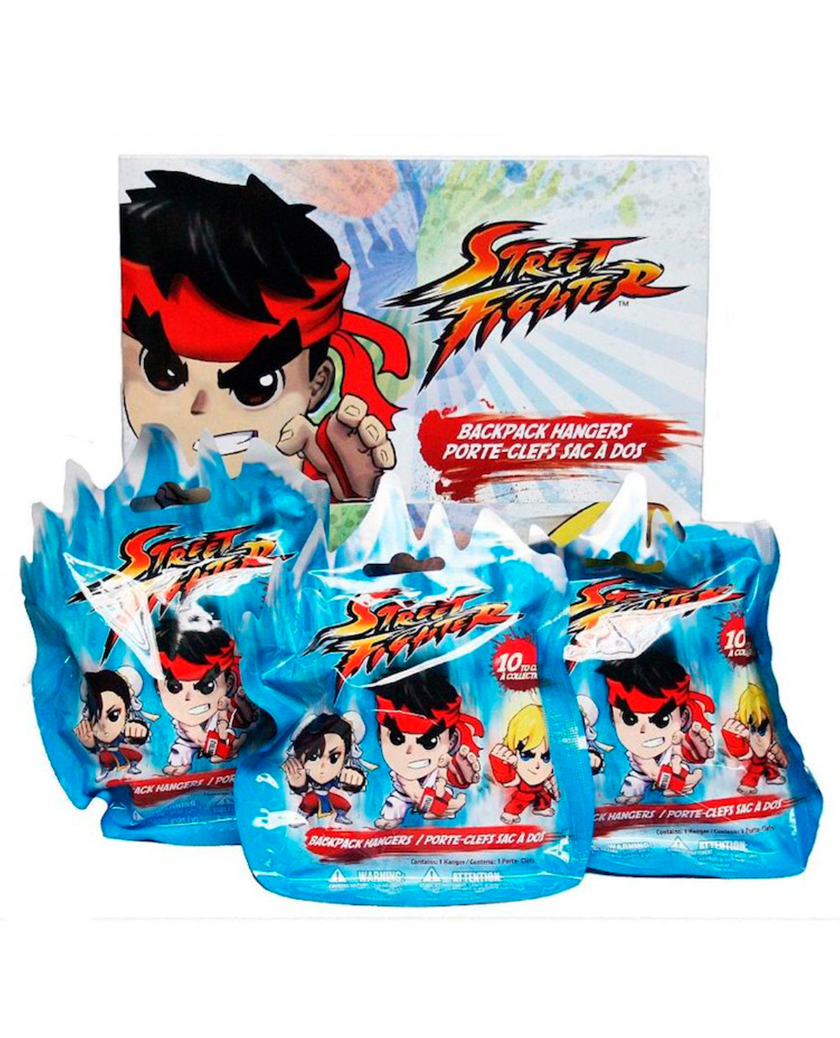 LLAVERO DE VINIL STREET FIGHTER FIGURES IN BLIND BAG
