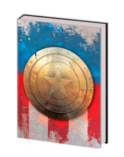 LIBRETA CAPITAN AMERICA ESCUDO