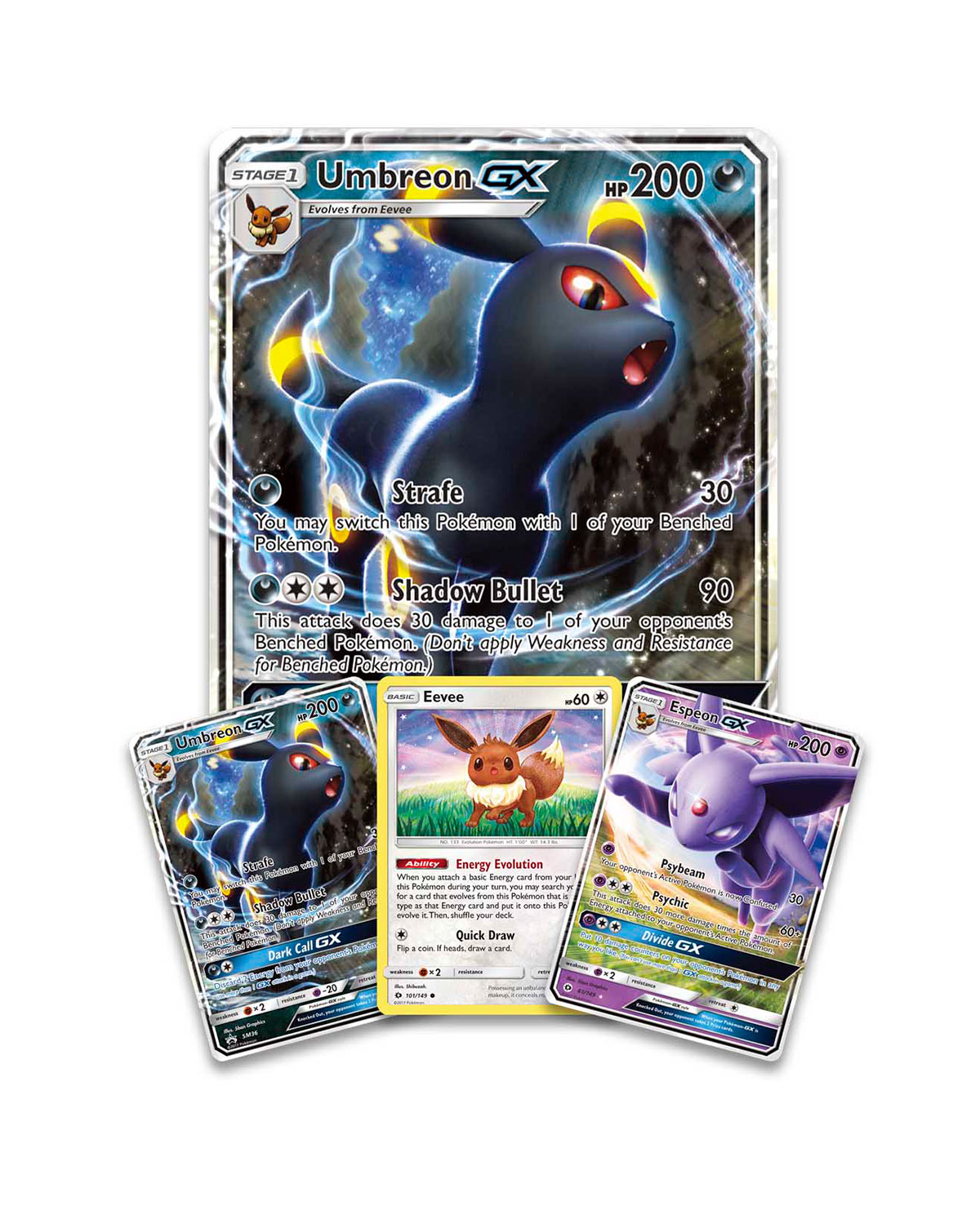 CAJA POKEMON TRADING CARD GAME COLECCION PREMIUM UMBREON GX - Image 3