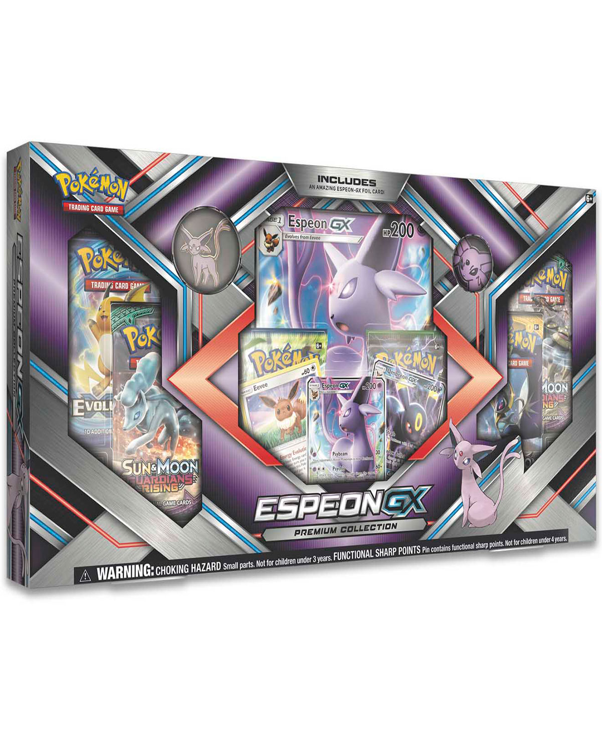 CAJA POKEMON TRADING CARD GAME COLECCION PREMIUM ESPEON GX