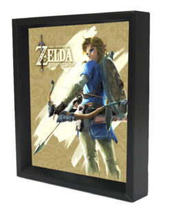 CUADRO THE LEGEND OF ZELDA BREATH OF THE WILD LINK