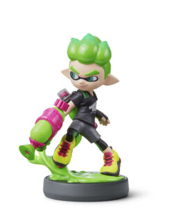 AMIIBO SPLATOON 3 INKLING BOY VERDE NEON