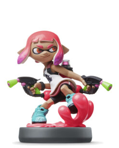 AMIIBO SPLATOON 3 INKLING GIRL ROSA NEON