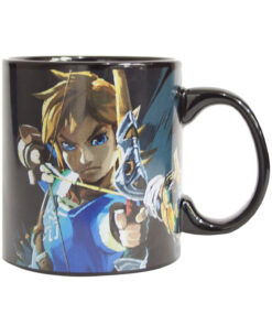 TAZA DE CERAMICA THE LEGEND OF ZELDA BREATH OF THE WILD ARCHER LINK