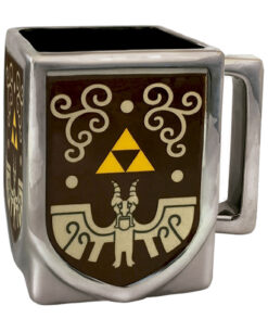 TAZA METALICA THE LEGEND OF ZELDA THE WIND WAKER ESCUDO