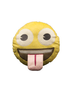 PELUCHE EMOJI CARITA SACANDO LA LENGUA 20 CM