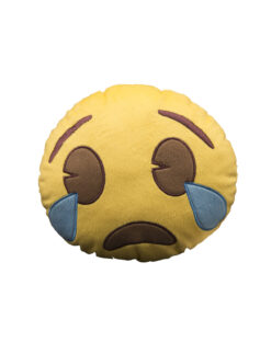 PELUCHE EMOJI CARITA CON LAGRIMAS 20 CM