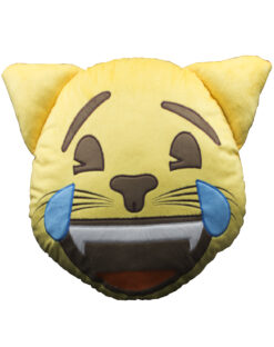 PELUCHE EMOJI CARITA DE GATO CON LAGRIMAS 41 CM