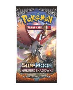 SOBRE POKEMON TRADING CARD GAME SUN AND MOON BURNING SHADOWS