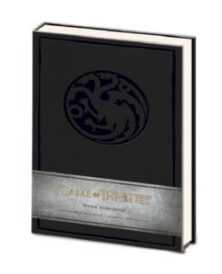 LIBRETA GAME OF THRONES CASA TARGARYEN NEGRA