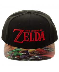 GORRA SNAPBACK THE LEGEND OF ZELDA LINK VS GANONDORF NEGRA