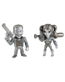 FIGURA SUICIDE SQUAD JOKER Y HARLEY QUINN DE METAL 2