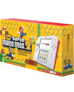 CONSOLA NINTENDO 2DS BLANCA CON NEW SUPER MARIO BROS 2