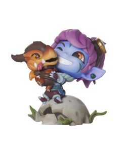 FIGURA LEAGUE OF LEGENDS TRISTANA ENTRENADORA DE DRAGONES