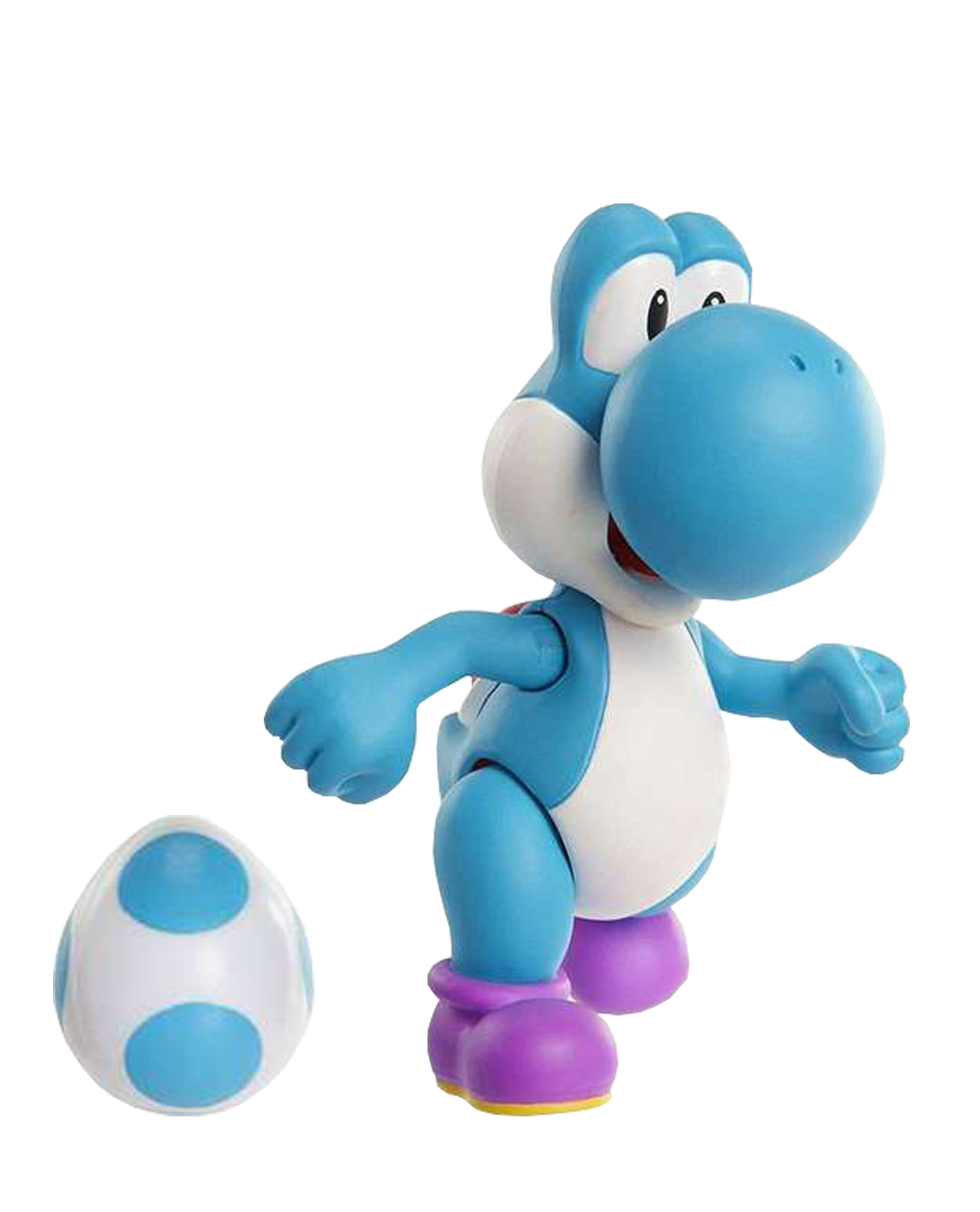 FIGURA MUNDO NINTENDO MARIO BROS YOSHI AZUL.