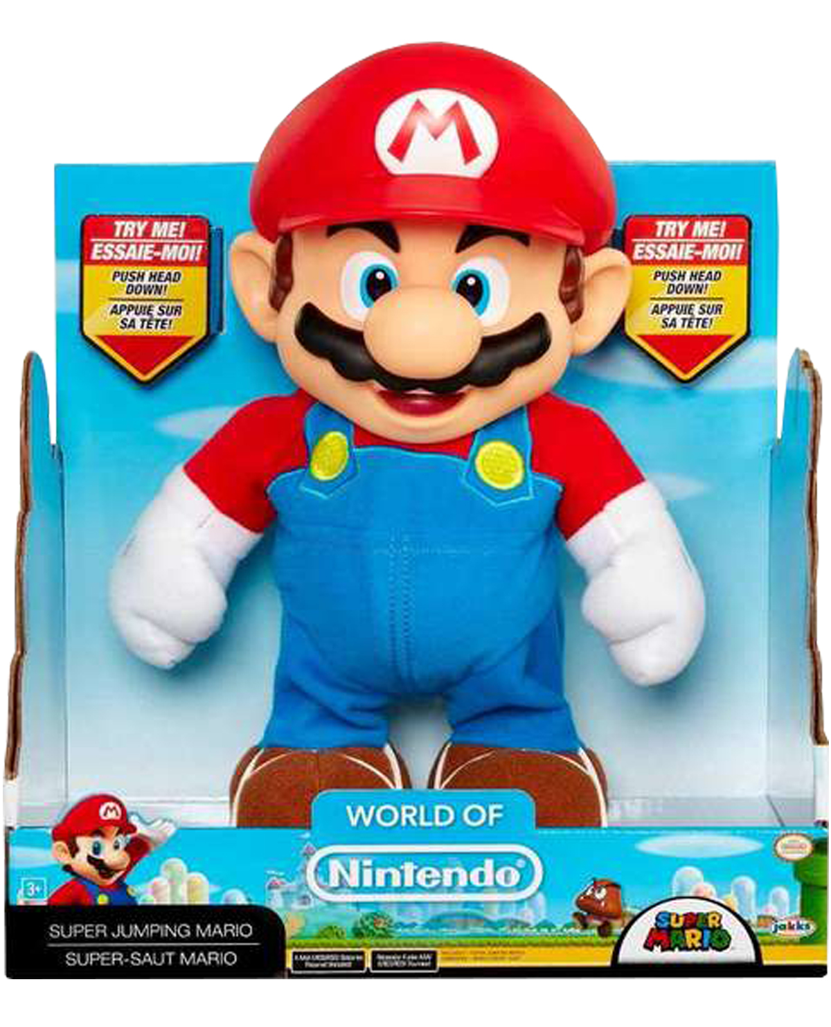 FIGURA MUNDO NINTENDO MARIO BROS SUPER SALTARIN - Image 2