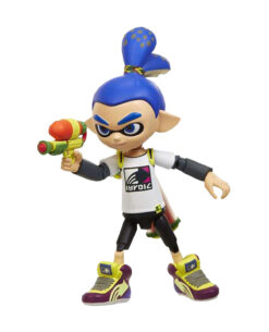 FIGURA MUNDO NINTENDO SPLATOON INKLING BOY AZUL